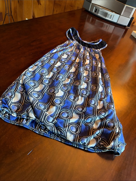 Sweet Pea Tops - Sweet Pea navy blue top with light blue trim